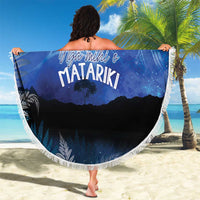 NZ Maori Matariki Scenery Beach Blanket Galaxy Sky LT7 - Polynesian Pride
