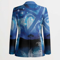 NZ Maori Matariki Scenery Blazer Galaxy Sky LT7 - Polynesian Pride