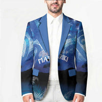 NZ Maori Matariki Scenery Blazer Galaxy Sky LT7 - Polynesian Pride