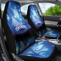 NZ Maori Matariki Scenery Car Seat Cover Galaxy Sky LT7 - Polynesian Pride