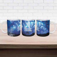 NZ Maori Matariki Scenery Ceramic Mug Galaxy Sky LT7 - Polynesian Pride
