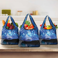 NZ Maori Matariki Scenery Grocery Bag Galaxy Sky LT7 3-pack One Size Galaxy - Polynesian Pride