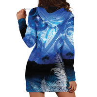 NZ Maori Matariki Scenery Hoodie Dress Galaxy Sky LT7 - Polynesian Pride