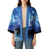 NZ Maori Matariki Scenery Kimono Galaxy Sky LT7 - Polynesian Pride