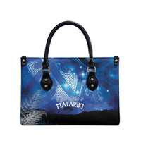 NZ Maori Matariki Scenery Leather Bag Galaxy Sky LT7 - Polynesian Pride