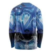 NZ Maori Matariki Scenery Long Sleeve Shirt Galaxy Sky LT7 - Polynesian Pride
