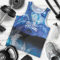 NZ Maori Matariki Scenery Men Tank Top Galaxy Sky LT7 - Polynesian Pride