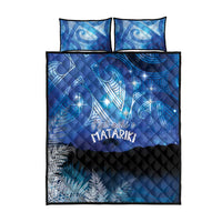 NZ Maori Matariki Scenery Quilt Bed Set Galaxy Sky LT7 - Polynesian Pride
