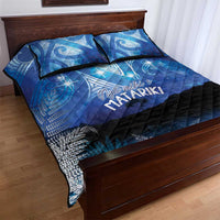 NZ Maori Matariki Scenery Quilt Bed Set Galaxy Sky LT7 - Polynesian Pride