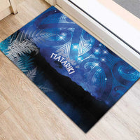 NZ Maori Matariki Scenery Rubber Doormat Galaxy Sky LT7 - Polynesian Pride