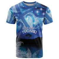 NZ Maori Matariki Scenery T Shirt Galaxy Sky LT7 Galaxy - Polynesian Pride