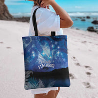 NZ Maori Matariki Scenery Tote Bag Galaxy Sky LT7 - Polynesian Pride