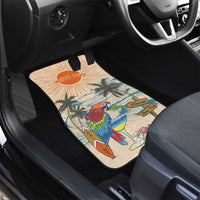Christmas In July - Hawaii Retro Car Mats Lost In Parrot-dise