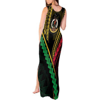 Personalised Vanuatu Tank Maxi Dress 44th Hapi Indipendens Long LT7 - Polynesian Pride