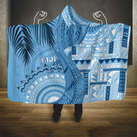 Fiji Rugby Bula Masi Hooded Blanket Fish Tail Kaivity Cibi - Turquoise