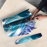 Aloha Hawaii Turtle Umbrella Teal Purple Ribbon LT7 - Polynesian Pride