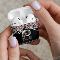 Kia Kaha Te Reo Maori AirPods Case 50 Years Mo Ake Tonu Te Reo LT7 - Polynesian Pride