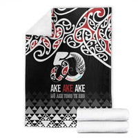 Kia Kaha Te Reo Maori Blanket 50 Years Mo Ake Tonu Te Reo - Polynesian Pride