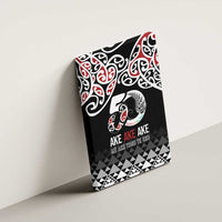 Kia Kaha Te Reo Maori Canvas Wall Art 50 Years Mo Ake Tonu Te Reo - Polynesian Pride