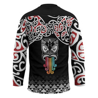 Kia Kaha Te Reo Maori Hockey Jersey 50 Years Mo Ake Tonu Te Reo - Polynesian Pride
