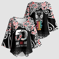Kia Kaha Te Reo Maori Kimono Sleeve Blouse 50 Years Mo Ake Tonu Te Reo - Polynesian Pride