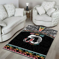 50 Years Kia Kaha Te Reo Maori Area Rug Ake Ake Ake! - Polynesian Pride