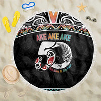 50 Years Kia Kaha Te Reo Maori Beach Blanket Ake Ake Ake! - Polynesian Pride