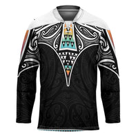50 Years Kia Kaha Te Reo Maori Hockey Jersey Ake Ake Ake! LT7 Unisex White - Polynesian Pride