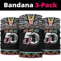 50 Years Kia Kaha Te Reo Maori Neck Gaiter Ake Ake Ake! - Polynesian Pride