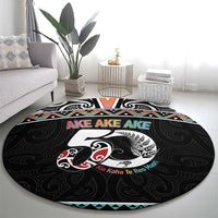 50 Years Kia Kaha Te Reo Maori Round Carpet Ake Ake Ake! - Polynesian Pride
