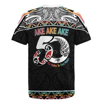 50 Years Kia Kaha Te Reo Maori Rugby Jersey Ake Ake Ake! - Polynesian Pride