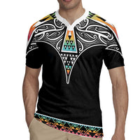 50 Years Kia Kaha Te Reo Maori Rugby Jersey Ake Ake Ake! - Polynesian Pride