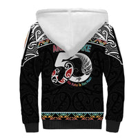 50 Years Kia Kaha Te Reo Maori Sherpa Hoodie Ake Ake Ake! - Polynesian Pride