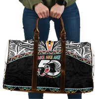 50 Years Kia Kaha Te Reo Maori Travel Bag Ake Ake Ake! - Polynesian Pride