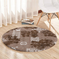 vintage-hawaii-round-carpet-hibiscus-mix-hawaiian-quilt-patches-brown