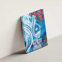 Hafa Adai Guam Canvas Wall Art Crystal Waves