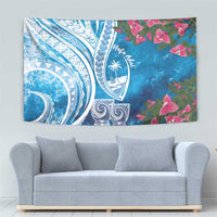 Hafa Adai Guam Tapestry Crystal Waves