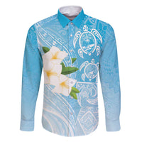 Personalized Guam Chamorro Family Matching Mermaid Dress and Hawaiian Shirt Turtles and Guasali Flowers