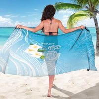 Personalized Guam Chamorro Sarong Turtles and Guasali Flowers
