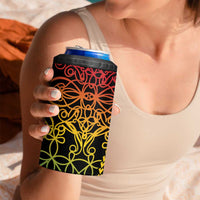 Proudly Ni-Van Sandroing Inspired Classic Style 4 in 1 Can Cooler Tumbler LT7 - Polynesian Pride