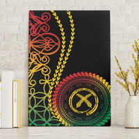 Proudly Ni-Van Sandroing Inspired Classic Style Canvas Wall Art LT7 Without Frame Colorful - Polynesian Pride