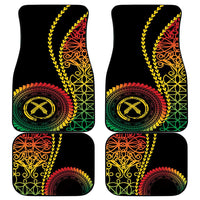 Proudly Ni-Van Sandroing Inspired Classic Style Car Mats LT7 - Polynesian Pride