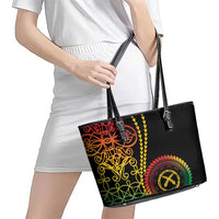 Proudly Ni-Van Sandroing Inspired Classic Style Leather Tote Bag