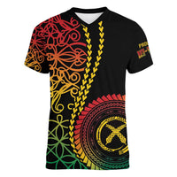 Proudly Ni-Van Sandroing Inspired Classic Style Women V-Neck T-Shirt