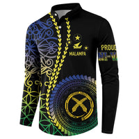 Proudly Ni-Van Sandroing Inspired Button Sweatshirt Malampa Classic Style LT7 - Polynesian Pride