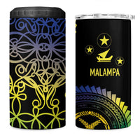 Proudly Ni-Van Sandroing Inspired 4 in 1 Can Cooler Tumbler Malampa Classic Style LT7 One Size: 16 oz Colorful - Polynesian Pride