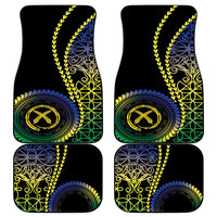 Proudly Ni-Van Sandroing Inspired Car Mats Malampa Classic Style LT7 - Polynesian Pride
