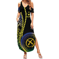 Proudly Ni-Van Sandroing Inspired Family Matching Summer Maxi Dress and Hawaiian Shirt Malampa Classic Style