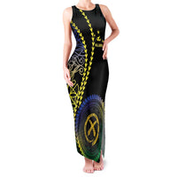 Proudly Ni-Van Sandroing Inspired Family Matching Tank Maxi Dress and Hawaiian Shirt Malampa Classic Style
