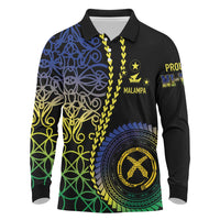 Proudly Ni-Van Sandroing Inspired Long Sleeve Polo Shirt Malampa Classic Style